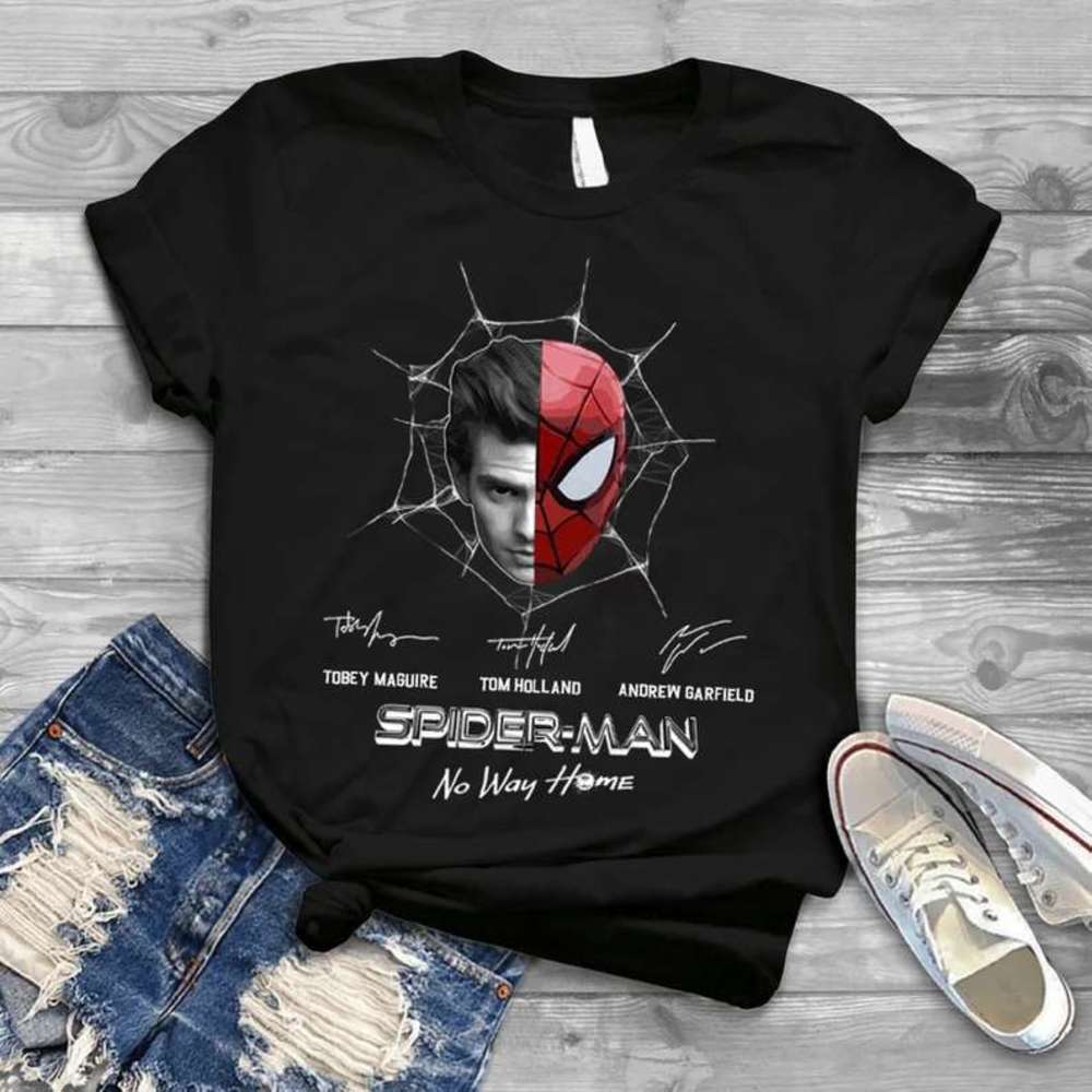 Andrew Garfield Signature No Way Home T Shirt